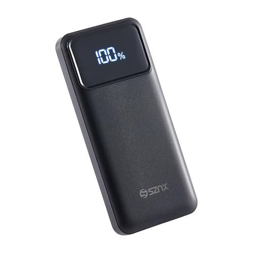 SZNX Powerbank Für Heizweste 10000mAh – Akku Für Beheizbare Weste Und Heizjacke, 22,5W Schnellladen 5V 3A, USB/USB-C Mit LED-Display Für Handy Und Weitere Geräte SZNX Powerbank Für Heizweste 10000mAh – Akku Für Beheizbare Weste Und Heizjacke, 22,5W Schnellladen 5V 3A, USB/USB-C Mit LED-Display Für Handy Und Weitere Geräte