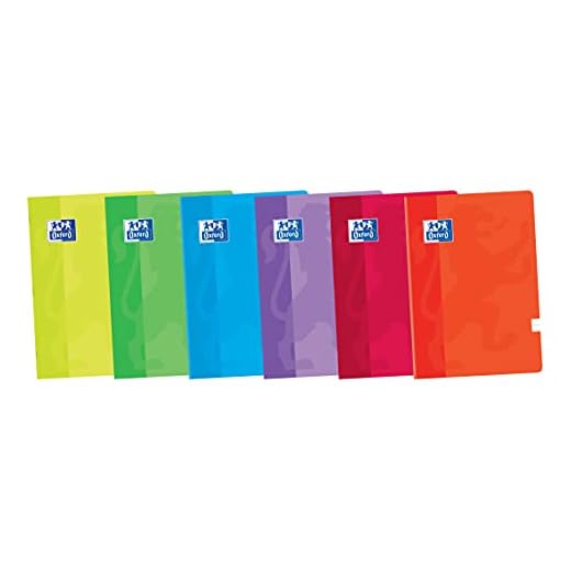 Oxford Classic 100103428 - Pack de 10 libretas grapadas de tapa blanda, A4