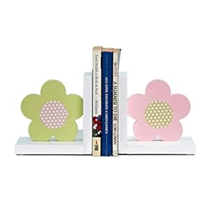 COLiJOL Boek Boek Boek door Bookend, Leuke Zware Antislip Boekenhouder, Desktop Opslag (Kleur: F)/Stijl D