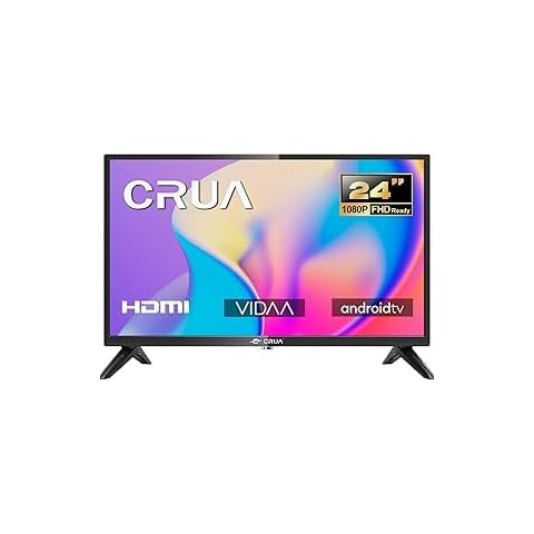 CRUA 24 Inch Smart TV with Dolby Audio Cover