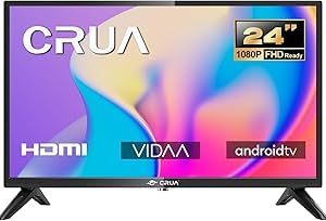 CRUA 24 inch Smart TV HD Ready (2024)