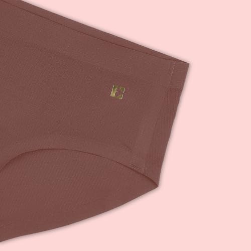 Image of Enamor Innovations Invisi, Fit Flex, No Visible Panty Lines, All Day Comfort, Mid Waist Brief Panty for Women - Antimicrobial with Stain Release, Bonded Free Cut, Regular Coverage - IP02