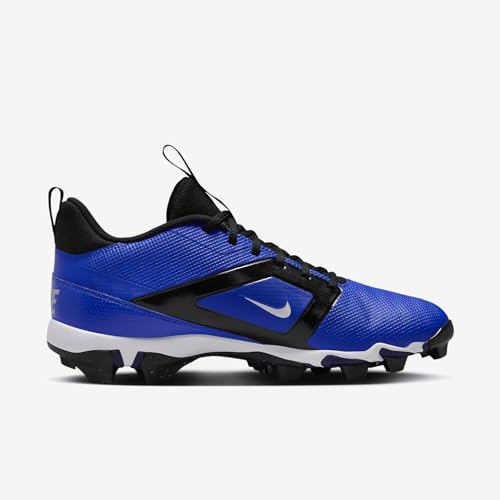 Nike Nike Alpha Menace 4 Shark Football Cleats (FN0028-400, Hyper Royal/Metallic Silver/Midnight Navy/White) Size 11.5