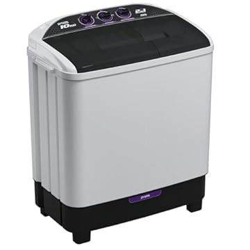 Praxis Máquina de Lavar Roupas 10kg 2 em 1 Lava 6kg e Centrifuga 4kg 220v Branca