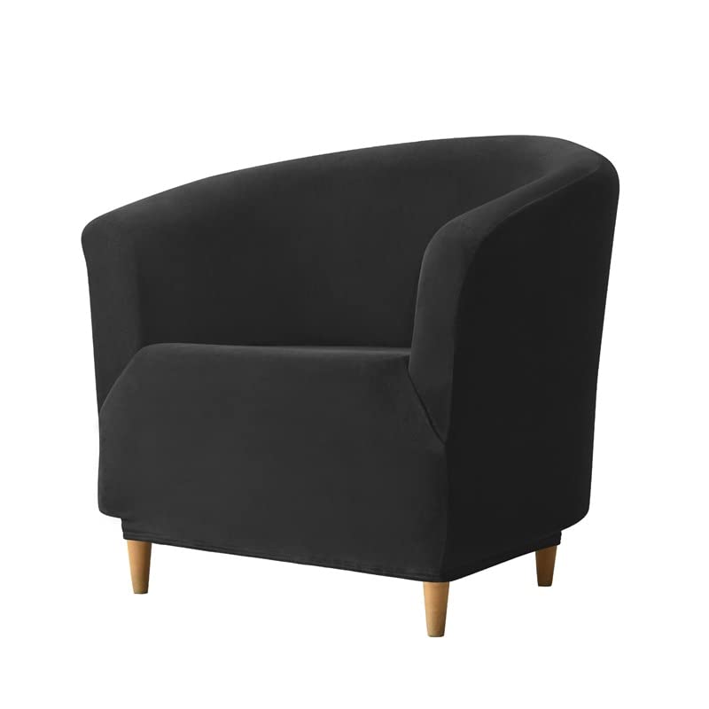 Funda para sillón Club de 2 piezas protectora de sofá lavable en tejido Spandex elástico