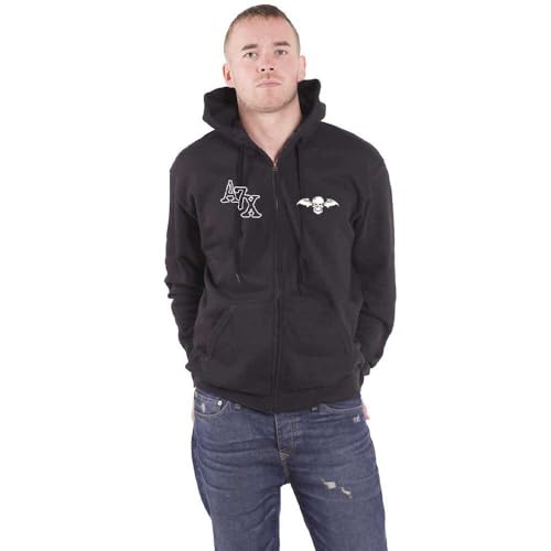 Sweat à capuche Avenged Sevenfold Dead Head zippé idéal pour vos concerts rock
