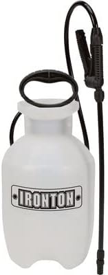 Miniatura 1 de Ironton Pulverizador portátil de polietileno, capacidad de 1 galón, 45 PSI, número de modelo 32000