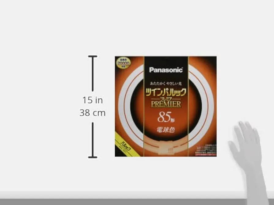 パナソニックPanasonic ツインパルックプレミア FHD85EL/L　2個 Amazon | パナソニック ツインパルック蛍光灯 85形 丸形