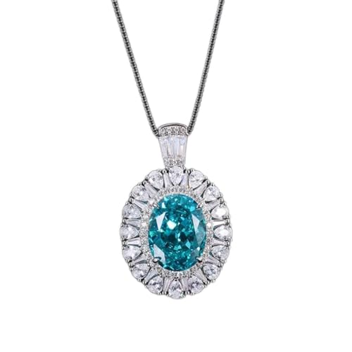 Collier en Moissanite ovale : sublimez vos tenues de soirée et votre style au quotidien