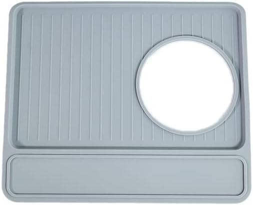 Tapete de agarre compatible con Bre.vile 870880, tapete de manipulación de espresso, silicona de grado alimenticio, antideslizante, resistente al