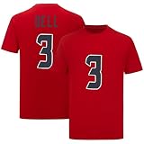 Tank Dell T-Shirt Red Women Football Stitched T-Shirt