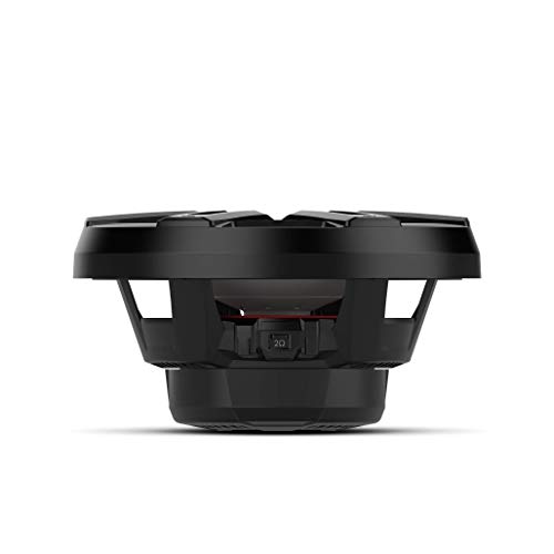 Image of Rockford Fosgate M2D4-12IB Color Optix 12 inch DVC 4-Ohm Infinite Baffle Multicolor LED Lighted Marine Subwoofer - Black /Stainless