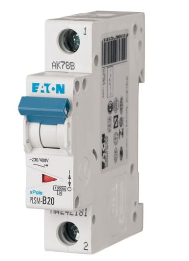 EATON PLSM-D16-MW Interruptor Magnetotérmicos, 1P, Curva D, 16A, 7.5cm x 1.75cm x 8.0cm