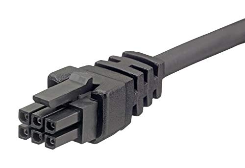MOLEX - 245132-0650 - Cable Assy, 6POS, RCPT-RCPT, 16.4ft