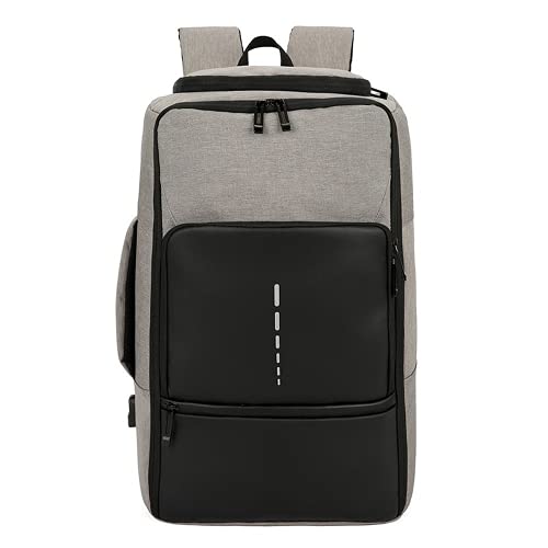 Mochila de viaje de negocios de estilo simple para hombres con portátil