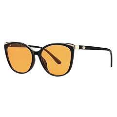 Yellow Lens/Black Frames