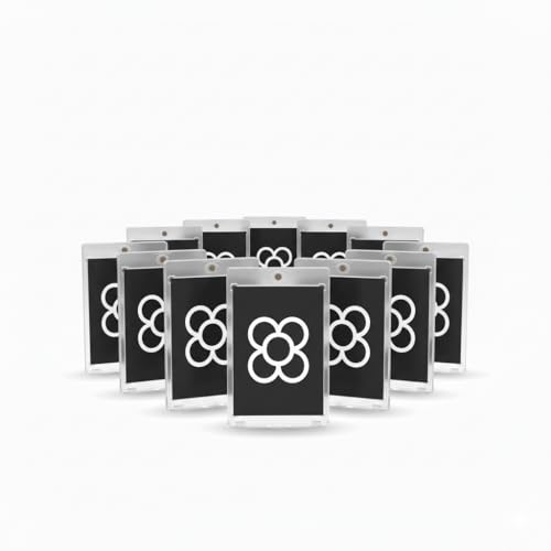 DOJA Barcelona Protège Cartes Magnétiques 130PT - Lot de 12 - Boîtier Acrylique pour Cartes à Collectionner avec Protection UV - Cartes Magnétique,...