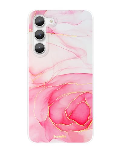 Coque magnétique Samsung S23 Plus SCORPIFY fine robuste marbre chic