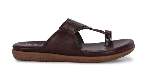 Image of Karaddi Women's Flats Heel | Back Open Fashion Sandals for Ladies Kolhapui Chappal | Stylish Thong Sandal