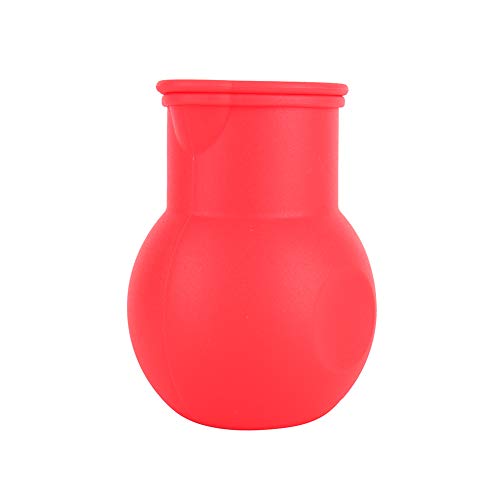 Olla para derretir chocolate de silicona roja miniatura 1