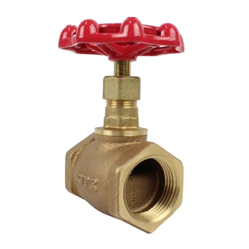Válvula de globo KITZ de bronce 1 pulgada DN50 con rosca para medidor de agua 3