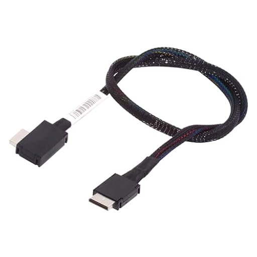 cablecc PCIe 4.0 OcuLink PCI-Express SFF-8611 4i a SFF-8611 - Cable de datos activos en ángulo izquierdo de 90 grados para eGPU SSD de 50 cm | Ya disponible en tu tienda friki favorita! En mundofriki.es! cablecc PCIe 4.0 OcuLink PCI-Express SFF-8611 4i a SFF-8611 - Cable de datos activos en ángulo izquierdo de 90 grados para eGPU SSD de 50 cm | Ya disponible en tu tienda friki favorita! En mundofriki.es!