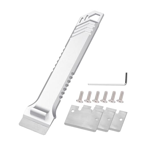 Universal 3D Printer Scraper Tool Kit with 3 Replaceable SK5 Steel...