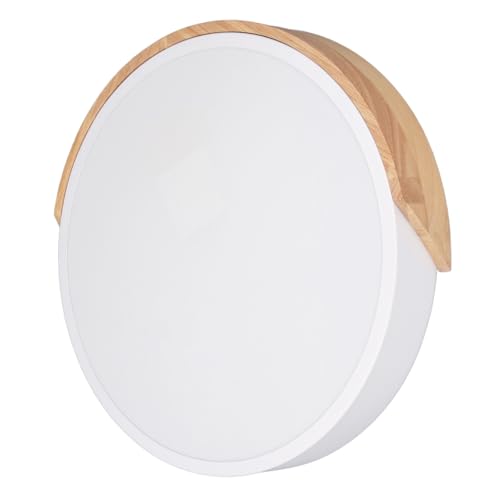 Plafonnier LED Pilipane en fer et bois de 40 cm à intensité variable - 5