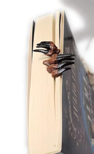 3D Presentes Criativos Marcador de Páginas Garras Assustadoras Marcador de Páginas para Livros, Marc