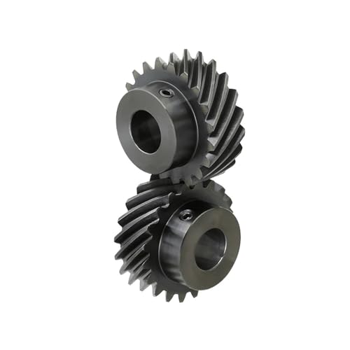 Bevel Gear Pinion Hardware Mechanical 26T 30T 45 Degree 90° Helical Staggered Gear 10 12 14 15 16 Mm Bore Diameter(15mm-26 Teeth)