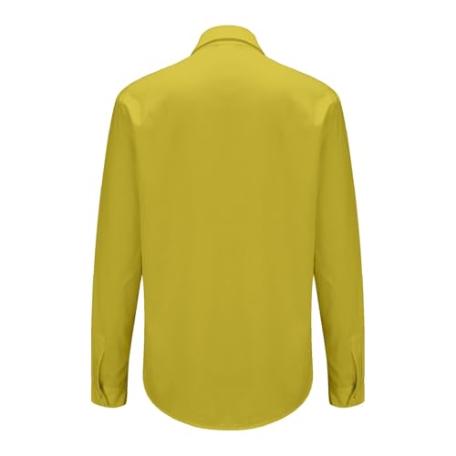 Women's Casual Shirt Print V Neck Long Sleeve Loose Shirt Top3