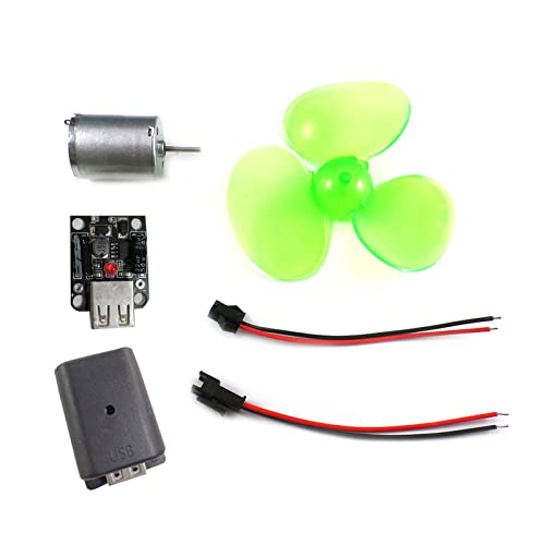 Kit de generadores de energía eólica portátil, generación de energía física, autogeneración, cargadores de teléfono al aire libre, generadores de enseñanza