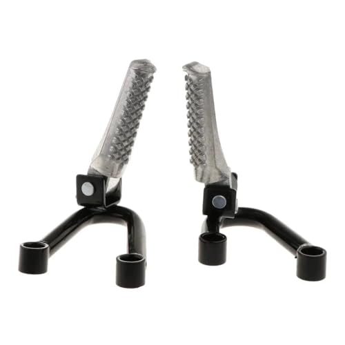 Repose-pieds arrière pour motos en alliage robuste et durable lot de 2