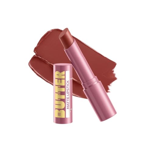 Elle 18 Butter Matte Lipstick, Hydrating, Long Wear, Creamy Matte...