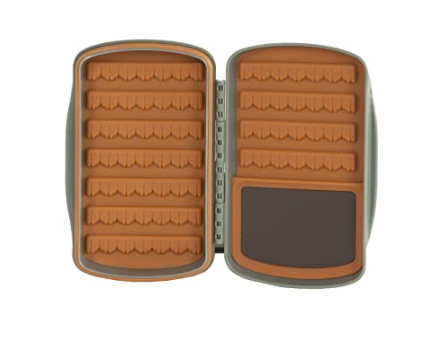 fishpond Tacky Pescador Caja para Moscas - Pequeña - MagPad - Gris Humo miniatura 2
