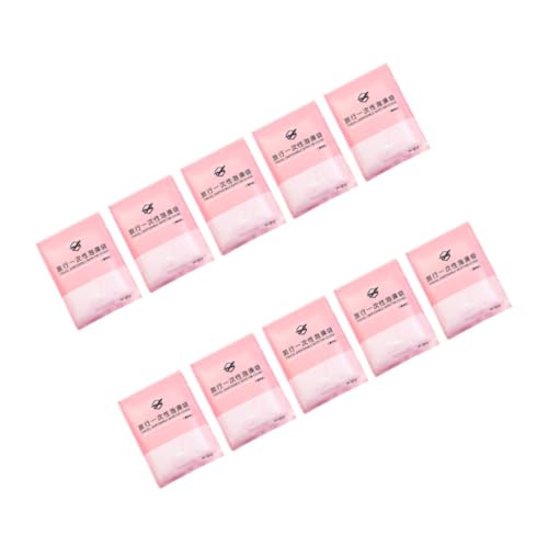 Fundas de bañera desechables HDPE sanitarias para hotel y viajes (10 uds)