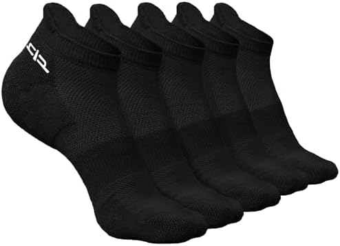 HEELIUM Bamboo Ankle Socks for Men | Odour-Free and Breathable | Padded Base and Anti-bacterial | 3X Softer Than Regular Socks