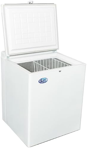 Cold Factor Gas Electric Freezer, 120L, White