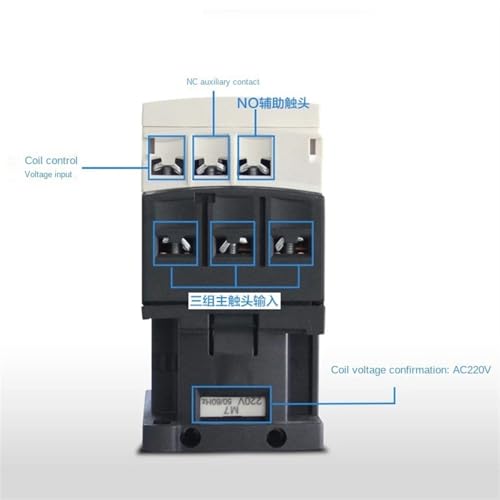 Contacteur AC LC1D25 220V triphasé pour montage sur rail DIN - 6