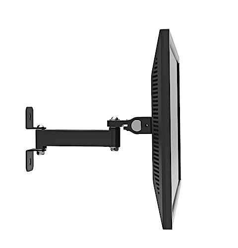 Soporte de monitor articulado con rotacion completa y gestion de espacio en pared