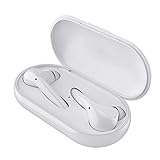 BLAUPUNKT MP4795-112 - Auriculares magnéticos inalámbricos con Caja de Carga, Compatible con Bluetooth, 3 MW, Color Blanco