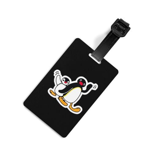 Amazon.co.jp: ピングー キャラクター ペンギン スーツケース 荷物タグ