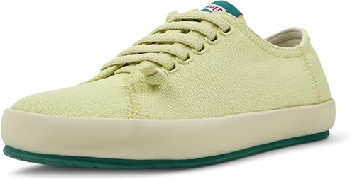 Camper Zapatillas Deportivas para Mujer Peu Rambla Vulcanizado 21897, Amarillo Pastel 092, 37 EU