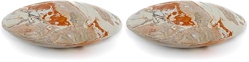Galet d'argile naturelle pour diffusion d'huiles essentielles (Lot de 2)