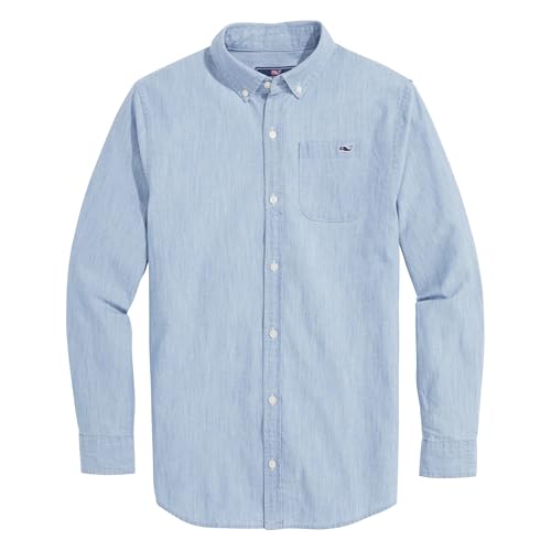 vineyard vines Boys Chambray Shirt