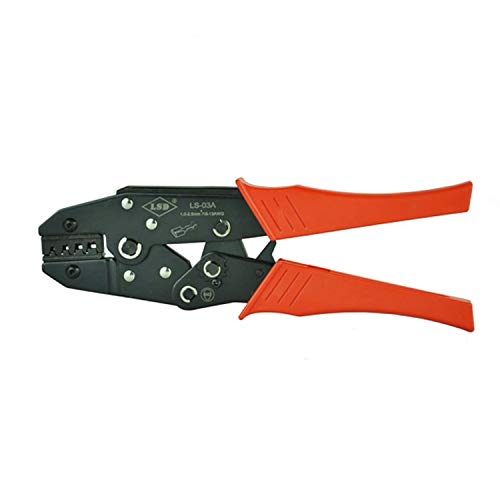 Outil à sertir électrique manuel à haute précision pour cosses ouvertes 0.1-2.5mm²