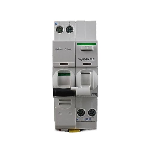 Mini disyuntor de fuga C10 Vigi 30mA interruptor de corriente residual 2P 2