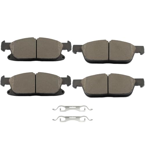Image of SCITOO D2180-9053 Disc Brake Pads Sets Front Ceramic Brake Pads w /Hardware