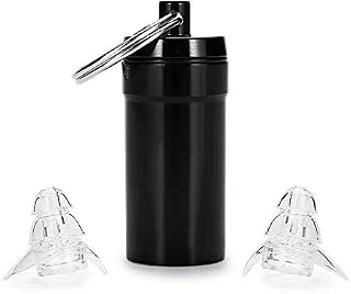 Professional Noise Cancelling Ear Plugs Hearing Protection Sleeping Music Work Concerts Musicians Motorcycles Noise Sensitivity Conditions Transparent Color