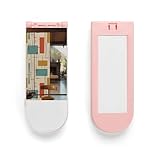 YKUDBN Portable Fill Lamp Holder, Mid Century Modern Print Phone Stand with Mirror Adjustable Phone Stand with Mirror and Three Brightness Levels Image